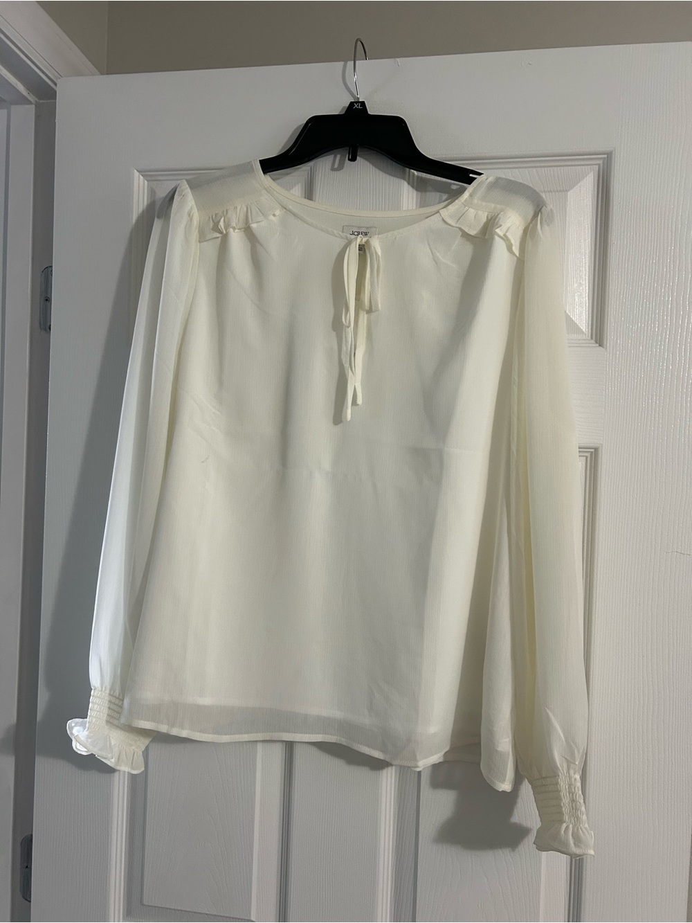 NWT J. Crew White Blouse